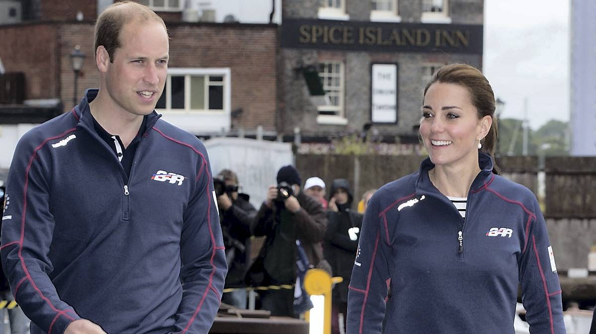 Hertuginde Catherine og prins William