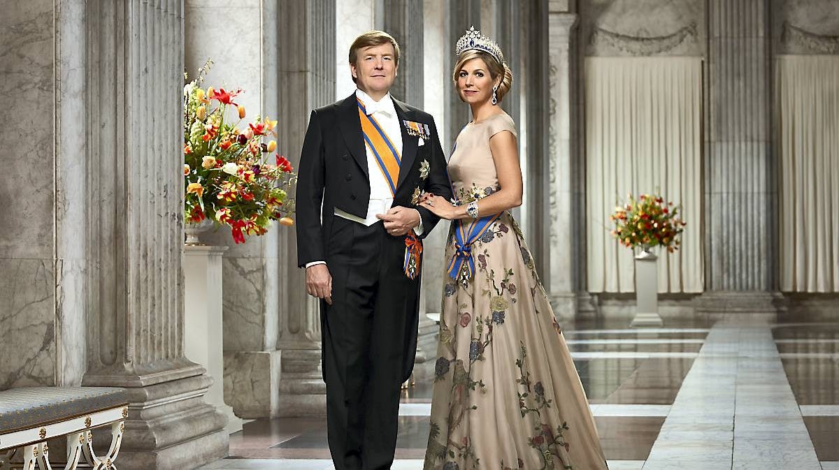 Dronning Maxima, kong Willem-Alexander