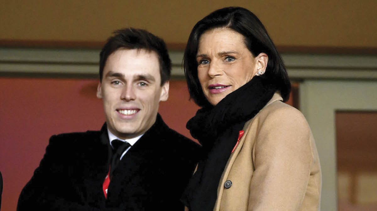 Louis Ducruet og prinsesse Stéphanie