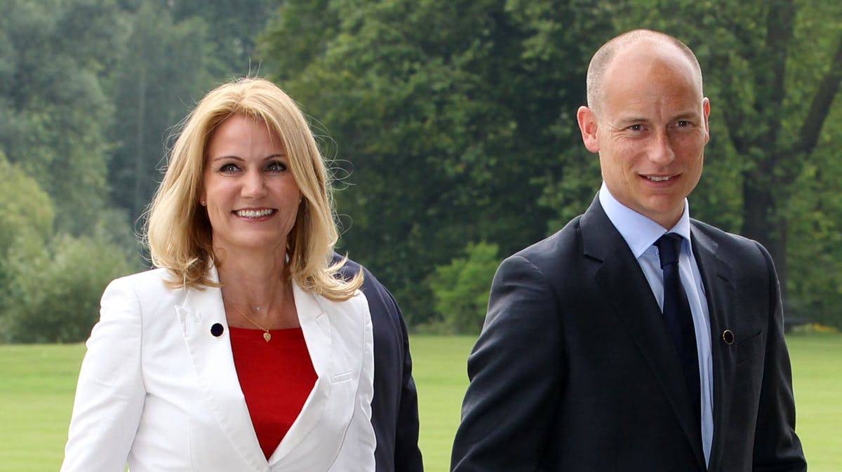 Helle Thorning-Schmidt og Stephen Kinnock