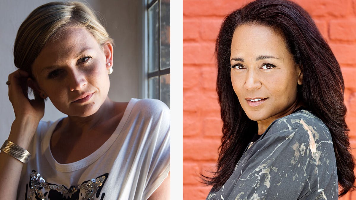 Stine Bramsen og Caroline Henderson gæster begge "Vild med dans"-studiet i program fem.