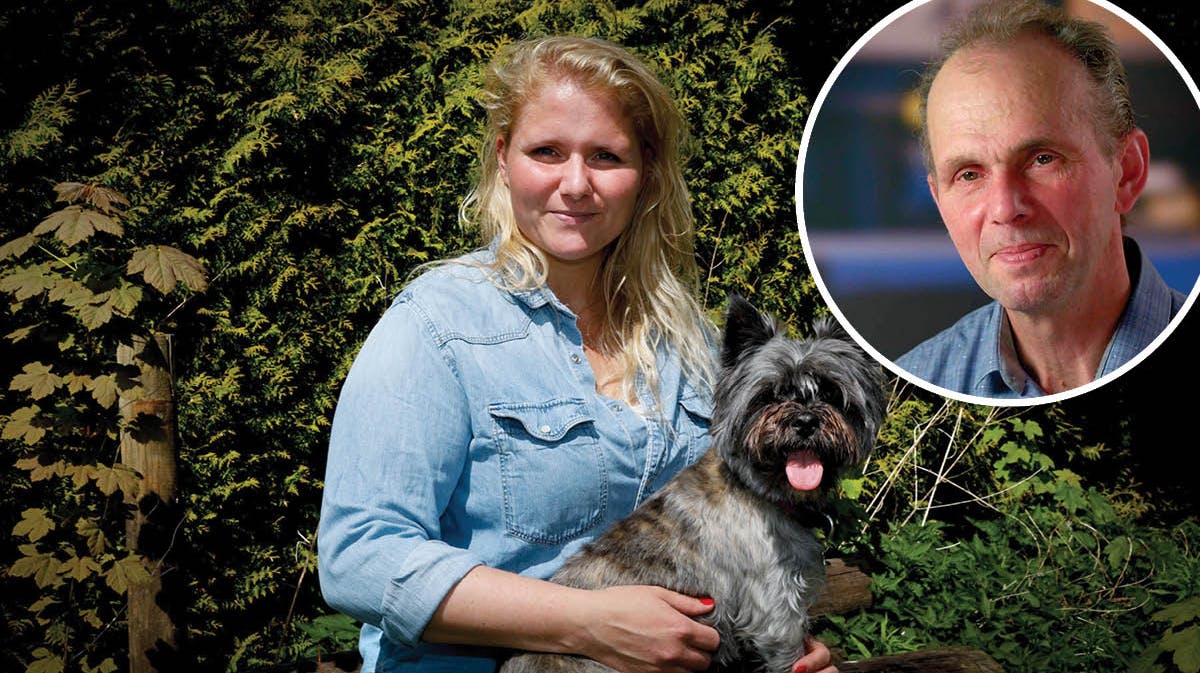 Stine og hendes far, Klaus Pedersen