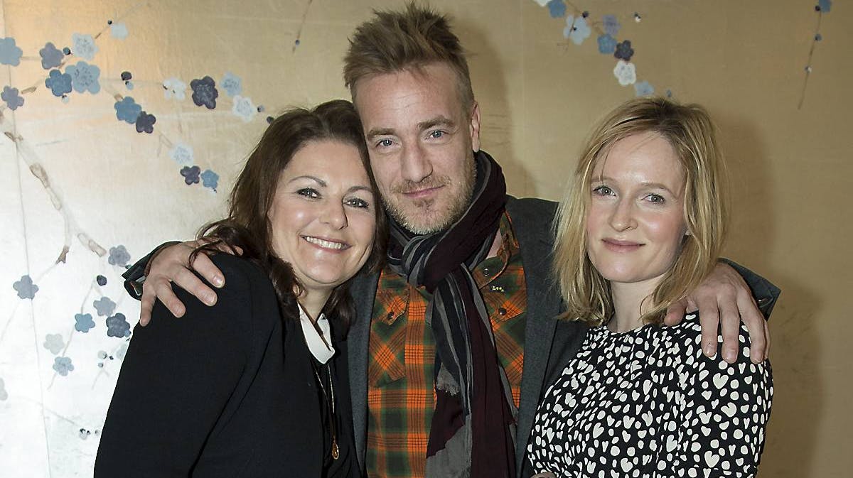 Sara Blædel, Nikolaj Hübbe og Mille Lehfeldt.