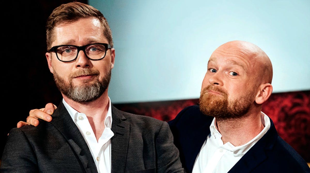 Lasse Rimmer og Mark le Fevre i "Stormester".