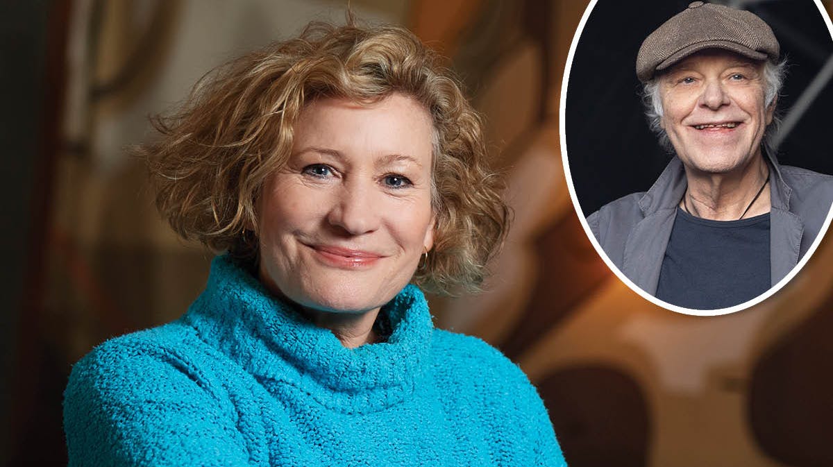 Birgitte Raaberg og Kim Larsen.