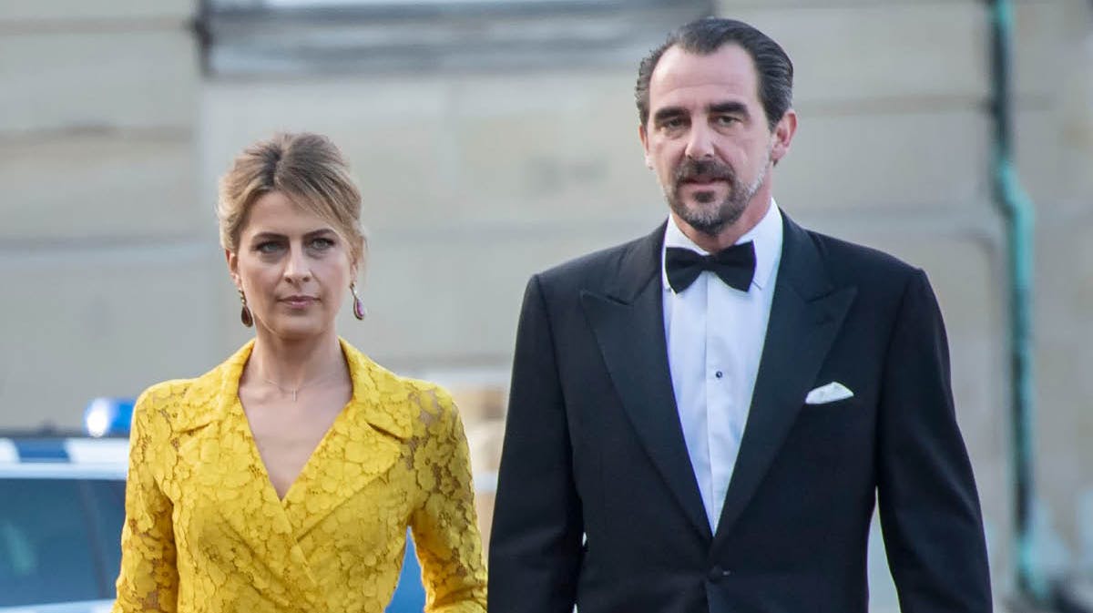 Prinsesse Tatiana og prins Nikolaos. 