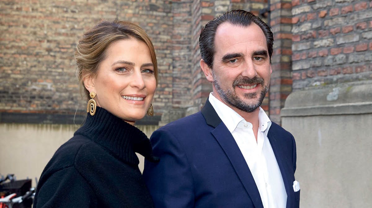 Prinsesse Tatiana og prins Nikolaos. 