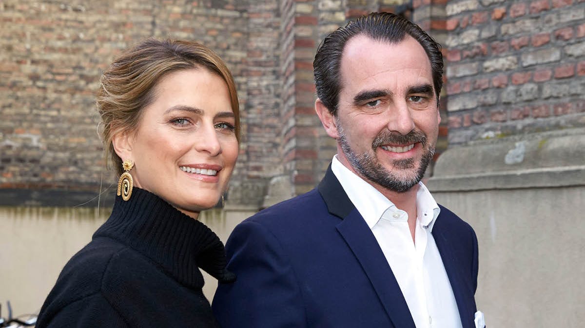 Prinsesse Tatiana og prins Nikolaos. 