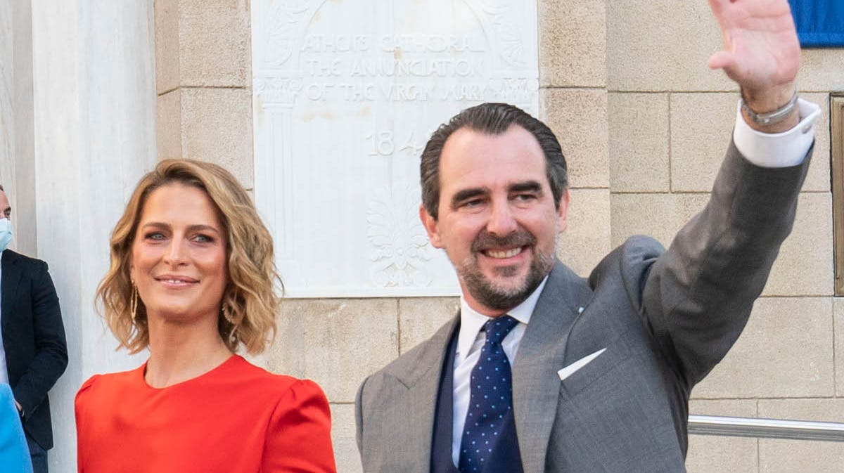 Prinsesse Tatiana og prins Nikolaos. 