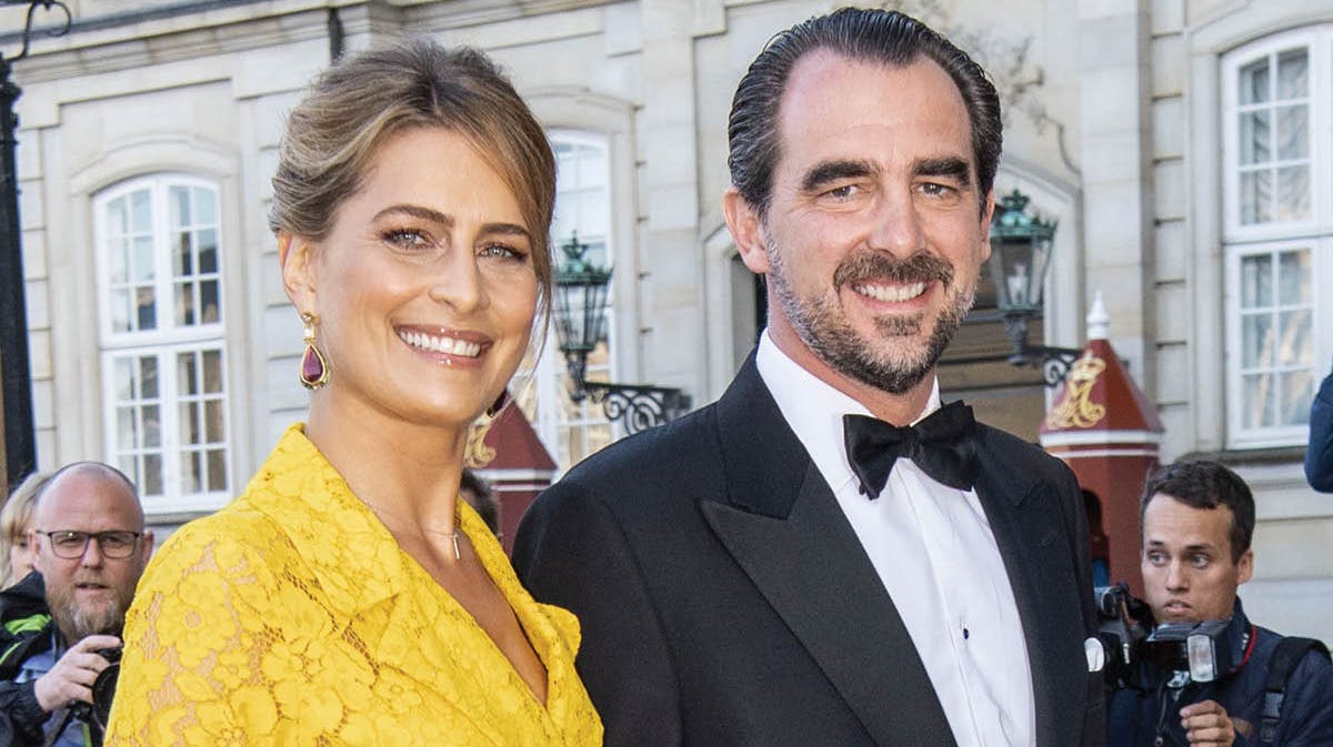 Prinsesse Tatiana og prins Nikolaos, arkivfoto. 