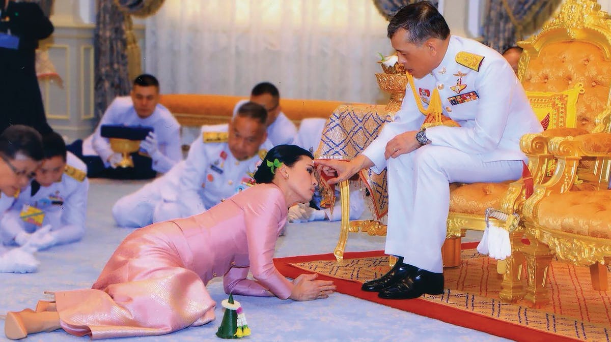  Kong Maha Vajiralongkorn Bodindradebayavarangkun og dronning Suthida 