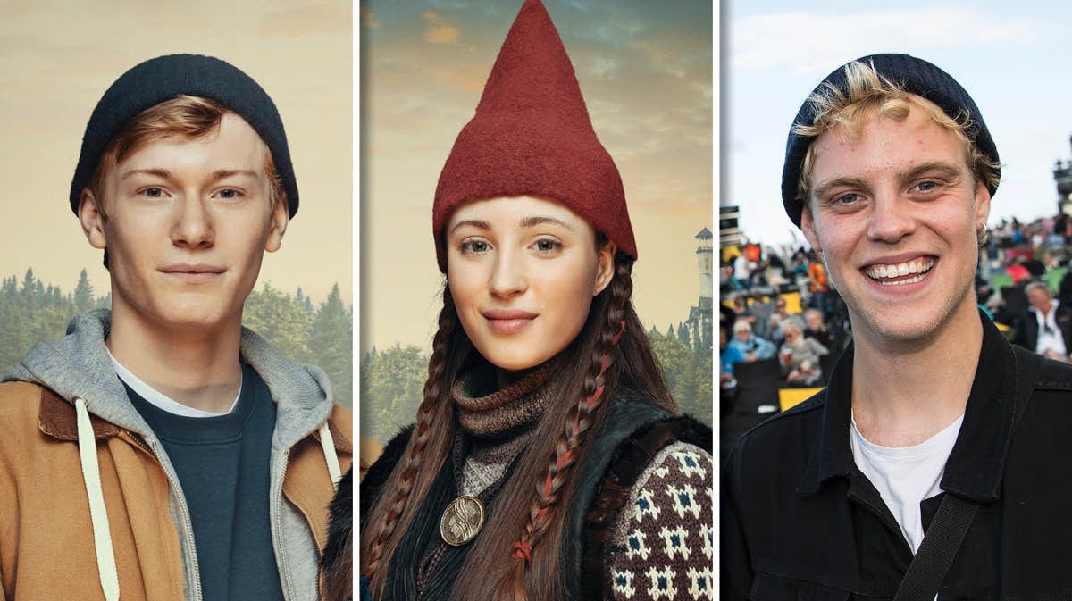 Albert Rosin Harson, Josephine Højbjerg, Hjalmer Larsen