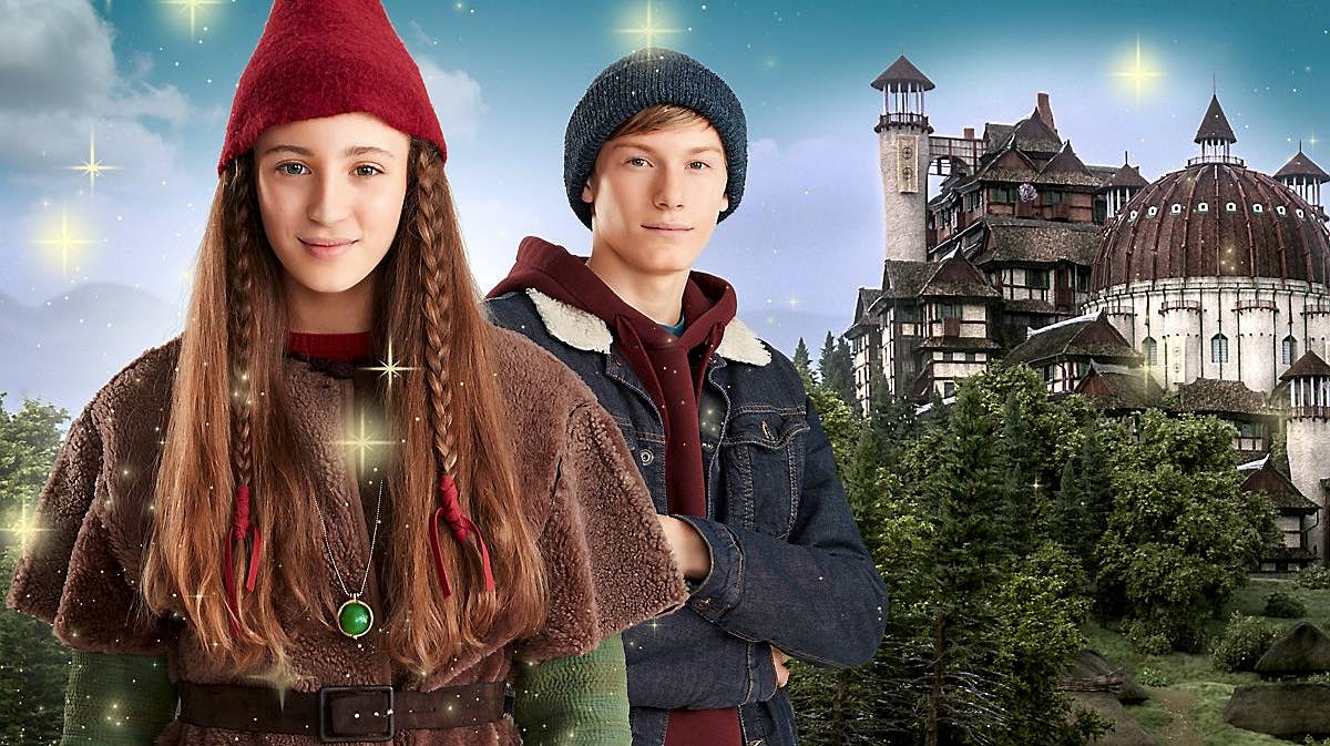 Tinka og Lasse i "Tinkas juleeventyr".