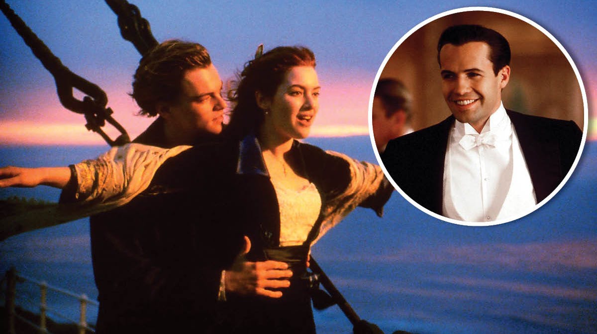 Leonardo DiCaprio og Kate Winslet. Indsat: Billy Zane. 
