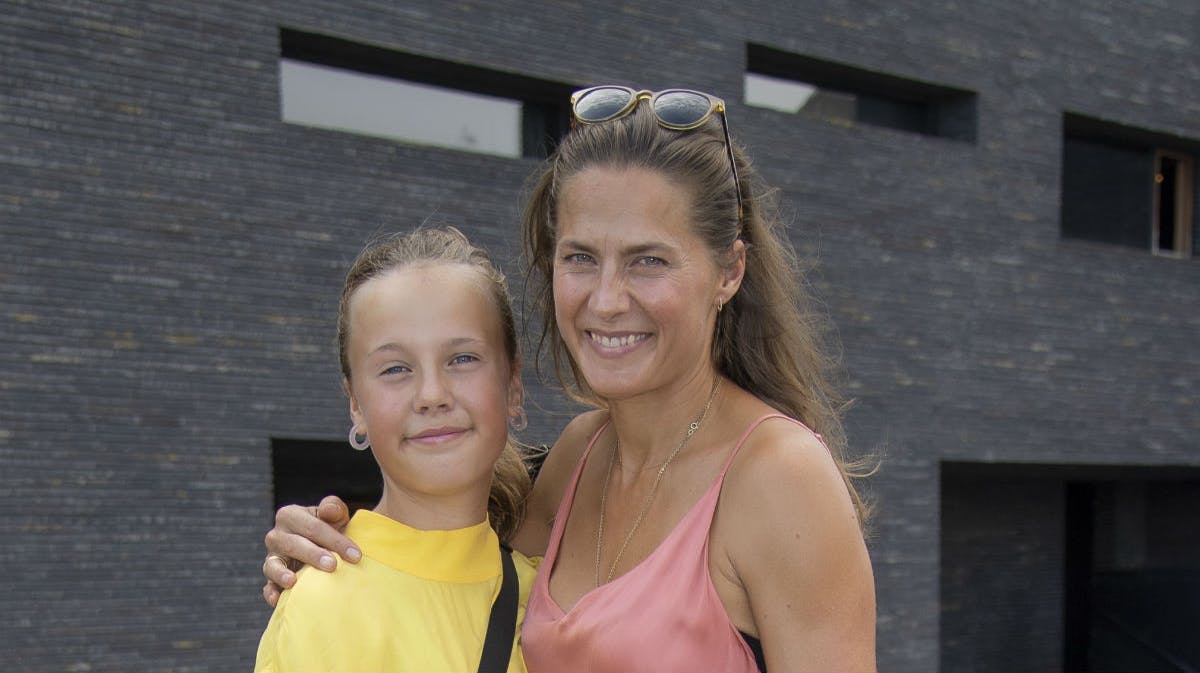 Andrea Elisabeth Rudolph og Datteren Isolde