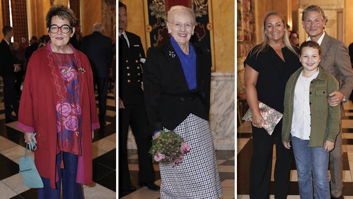 Vanvid Bred vifte høst Se billederne: Dronning Margrethe åbner udstilling om gallakjoler og  kongelige fester | BILLED-BLADET