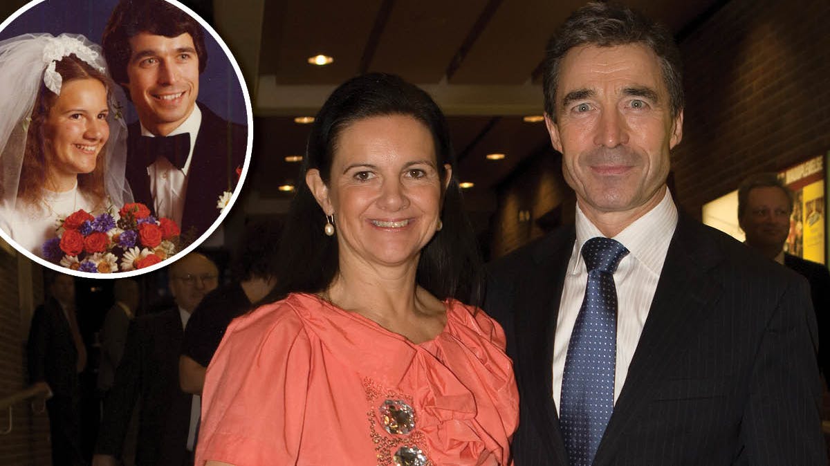 Annemette Rasmussen og Anders Fogh Rasmussen