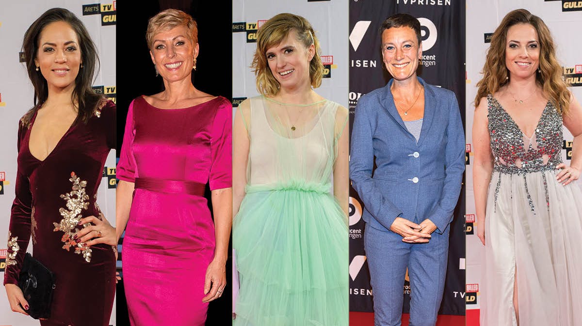 Karin Cruz Forsstrøm, Cecilie Beck, Ditte Haue, Janni Pedersen og Miriam Zesler.