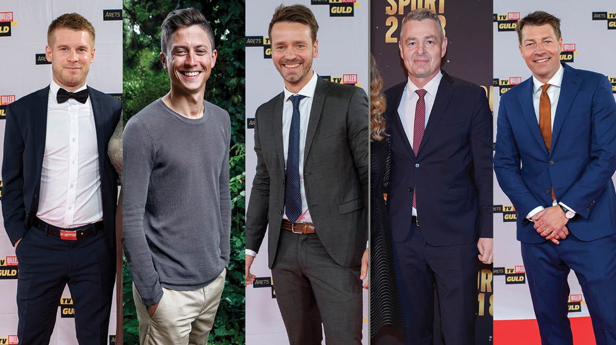 Mads Laudrup, Rasmus Staghøj, Christian Bækgaard, Thomas Kristensen og Morten Ankerdal. 