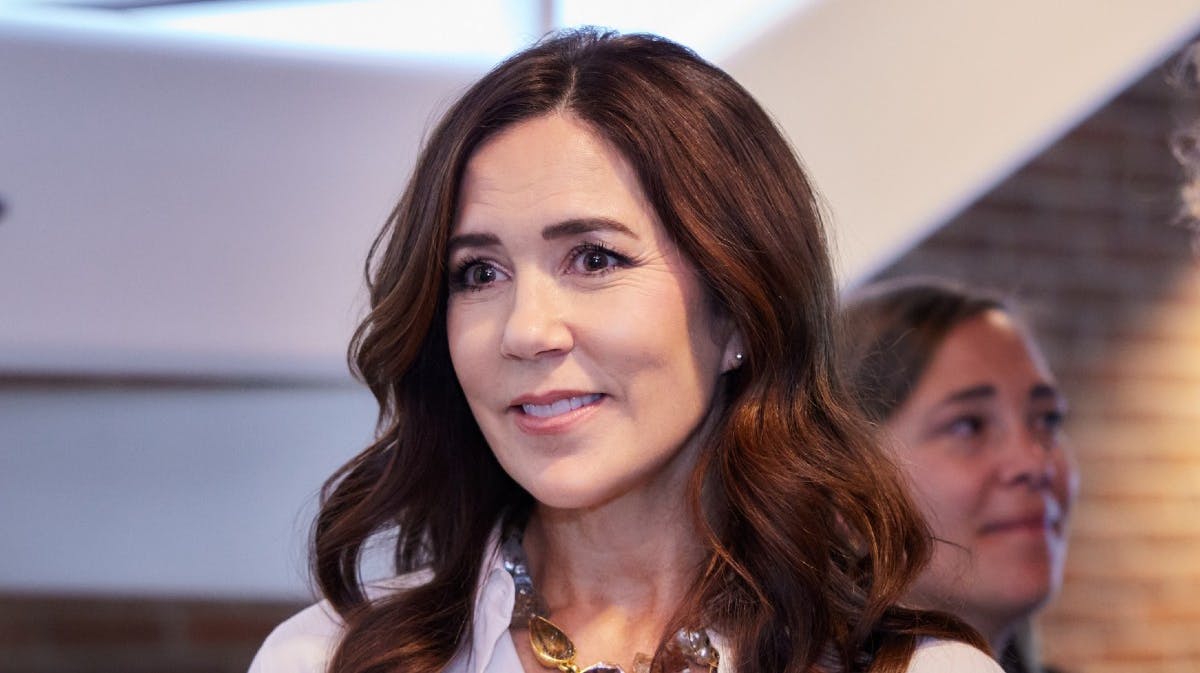 Kronprinsesse Mary under Ensomhedskonferencen i Herning torsdag. 