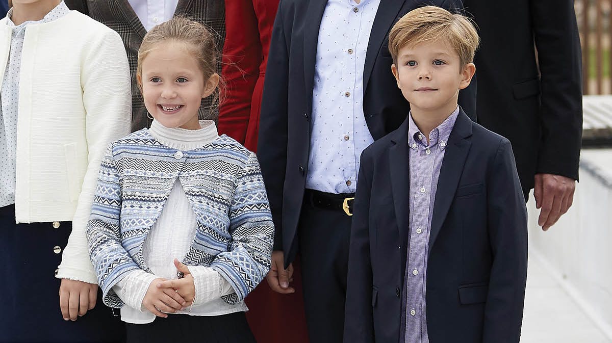 Prinsesse Josephine og prins Vincent, 2017.