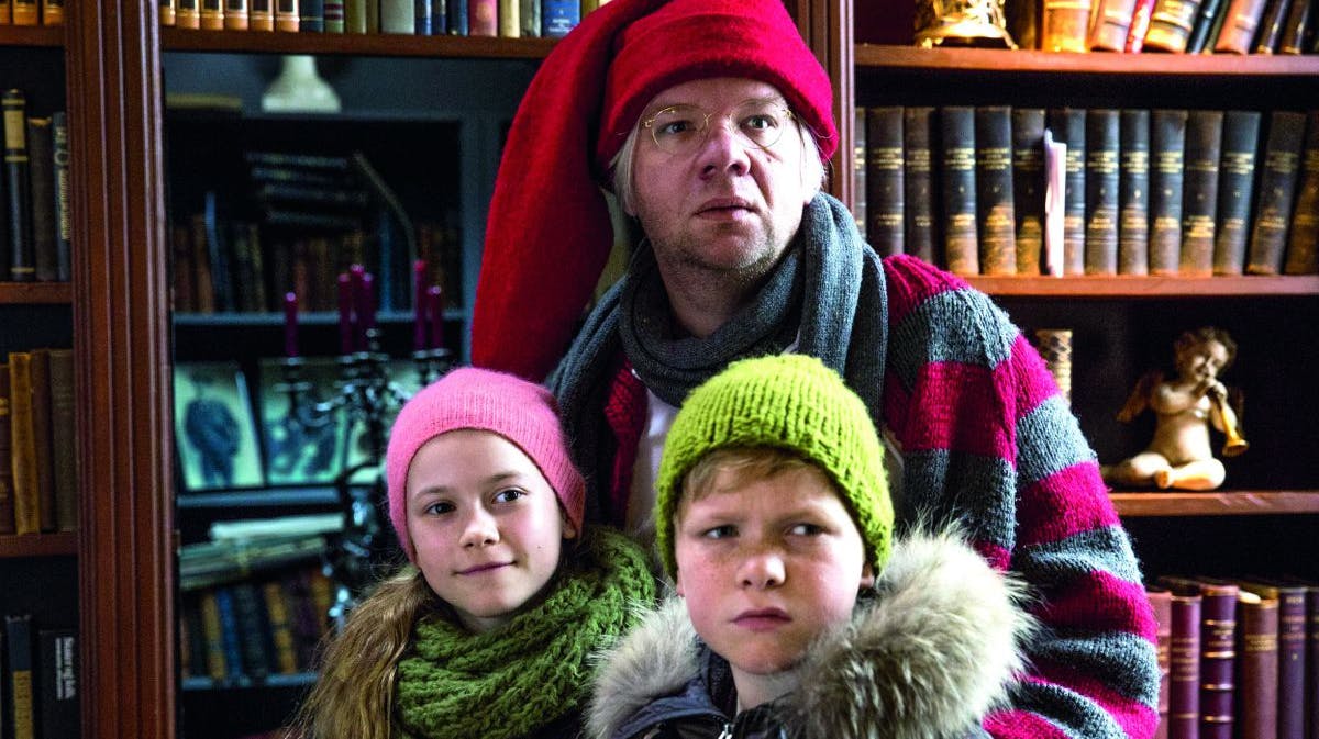 Lars Hjortshøj i "Tvillingerne og Julemanden".
