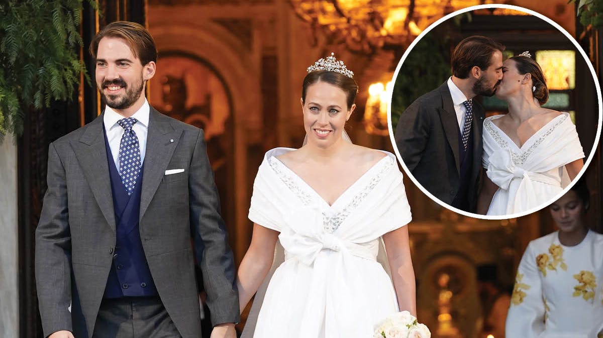 Prins Philippos og prinsesse Nina. 