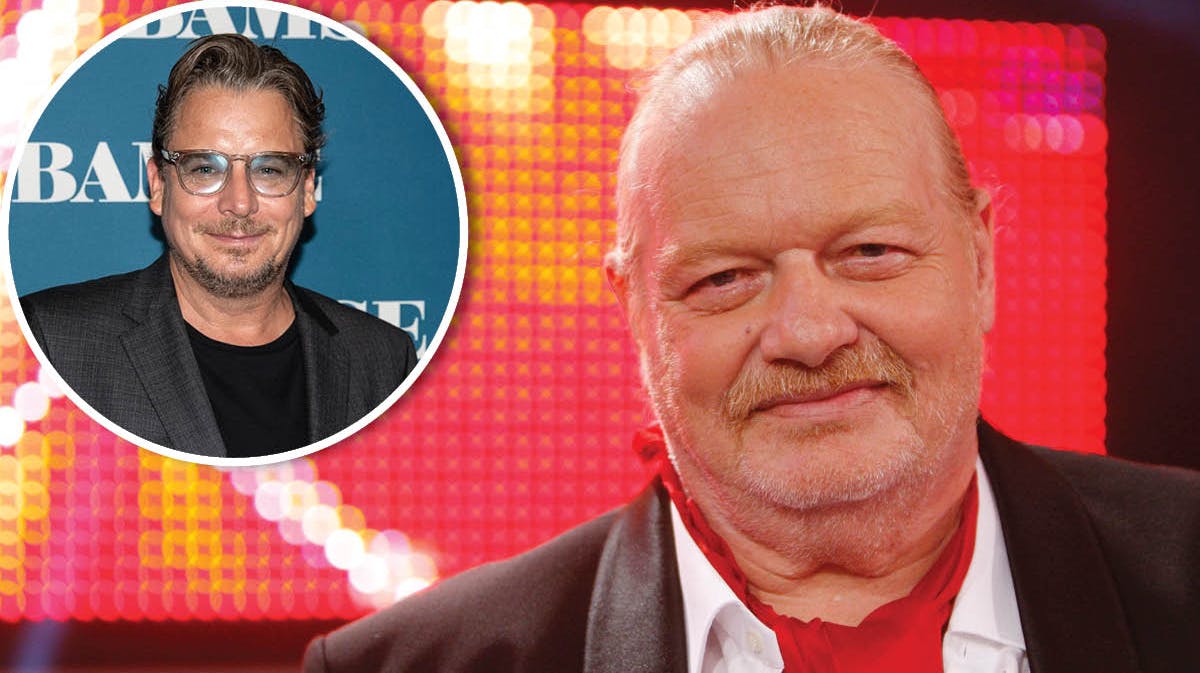 Anders W. Berthelsen og Flemming Bamse Jørgensen.