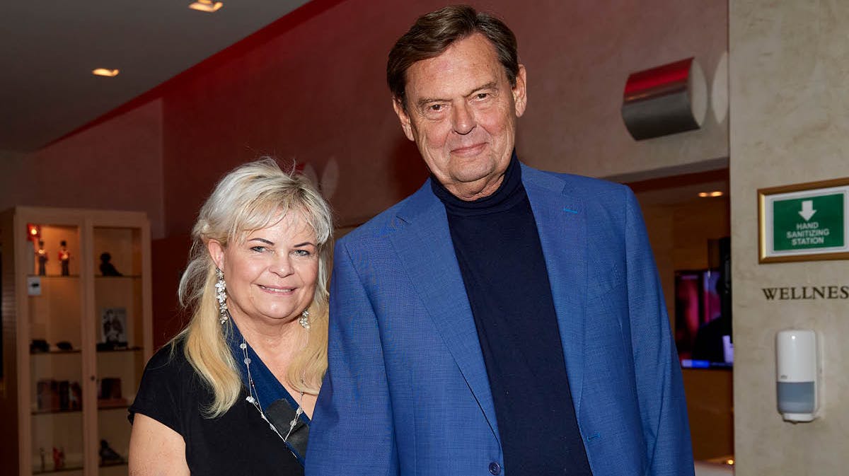 Ulf Pihlgaard og kæresten Annette. 