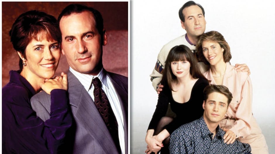 Carol Potter som Cindy Walsh i "Beverly Hills 90210"