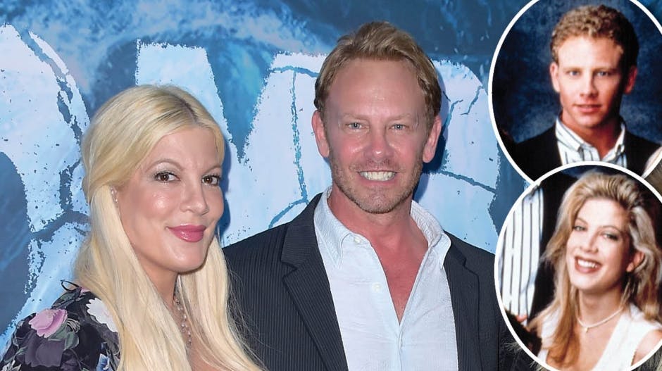 Tori Spelling og Ian Ziering