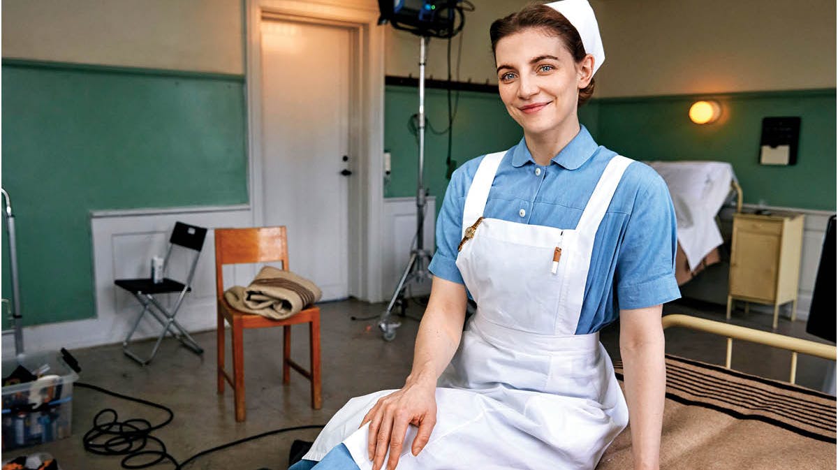Molly Egelind spiller Anna i "Sygeplejeskolen"