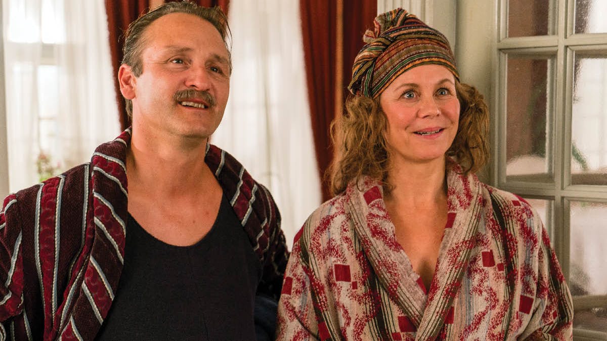 Hr. Madsen (Lars Ranthe) og Fru Madsen (Anne Louise Hassing)