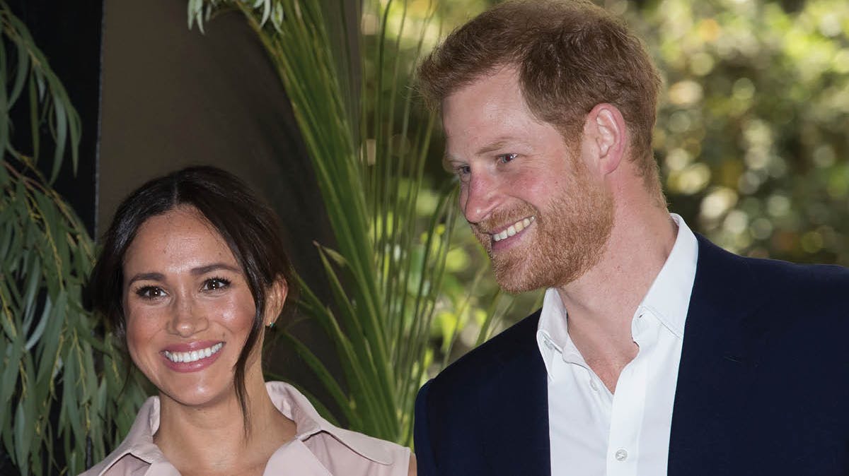 Hertuginde Meghan og prins Harry.