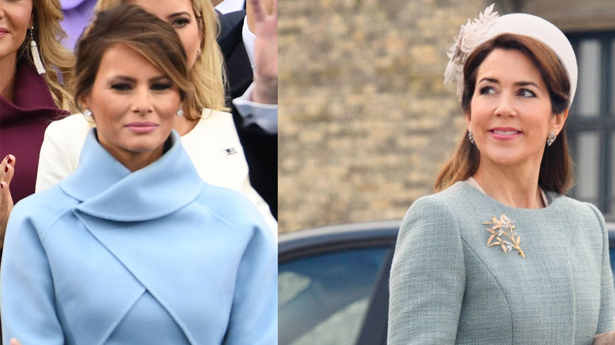 Melania Trump, kronprinsesse Mary