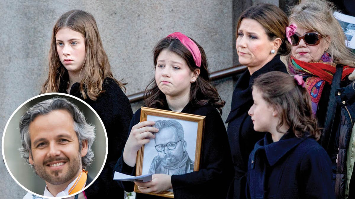 Maud Angelica holdt til sin fars bisættelse en stærk og rørende mindetale. Den har hun nu modtaget en pris for. 