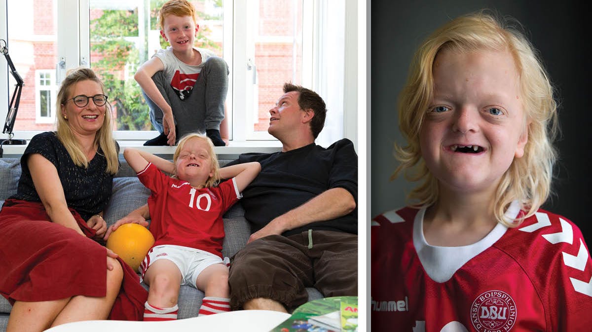 Bastian og hans familie fra "De sjældne danskere".