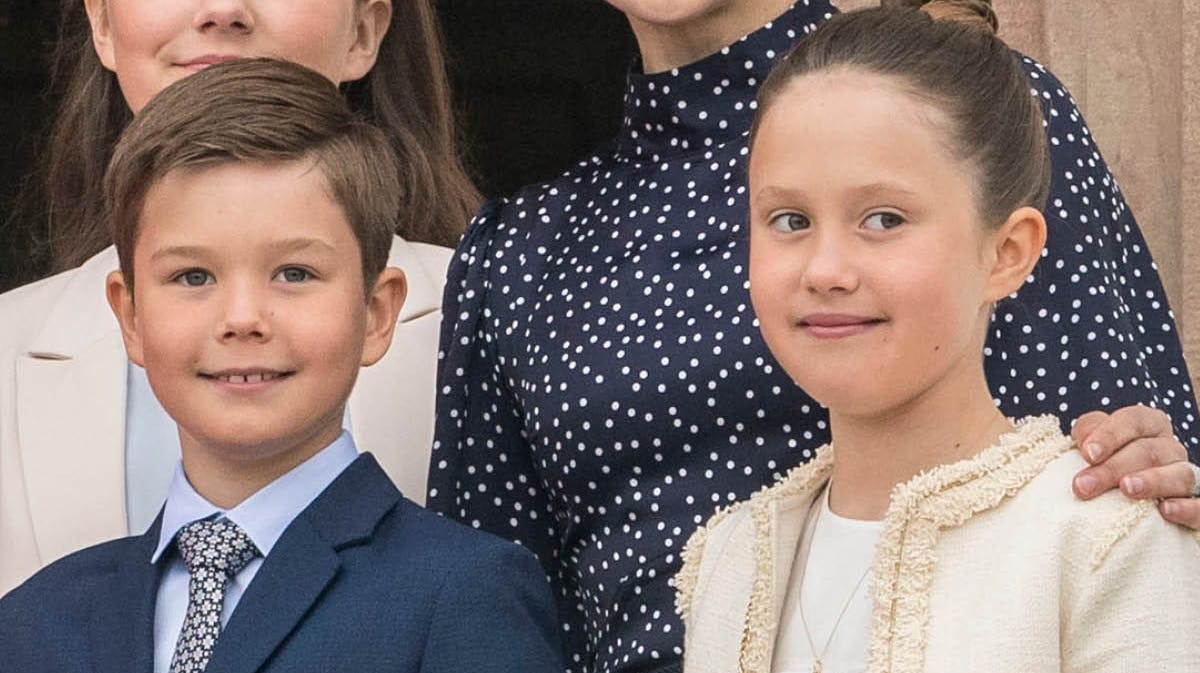 Prins Vincent og prinsesse Josephine. 