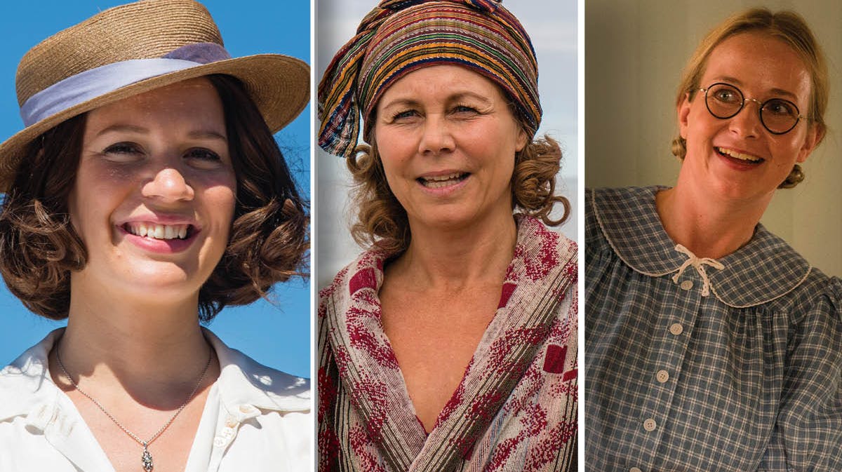 Amanda, Fru Madsen og Edith