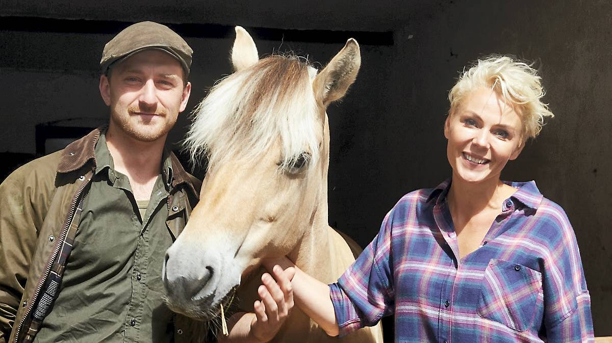 Philip Dam Hansen og Lene Beier