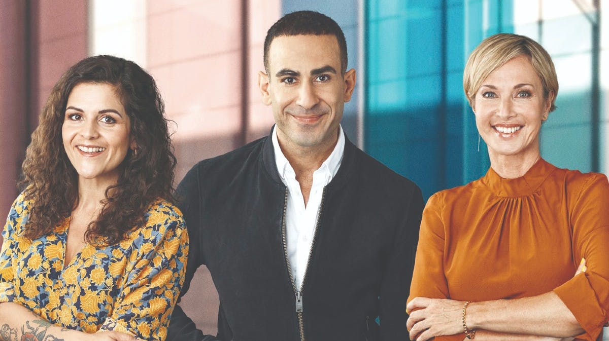 Petra Nagel, Abdel Aziz Mahmoud og Natasja Crone