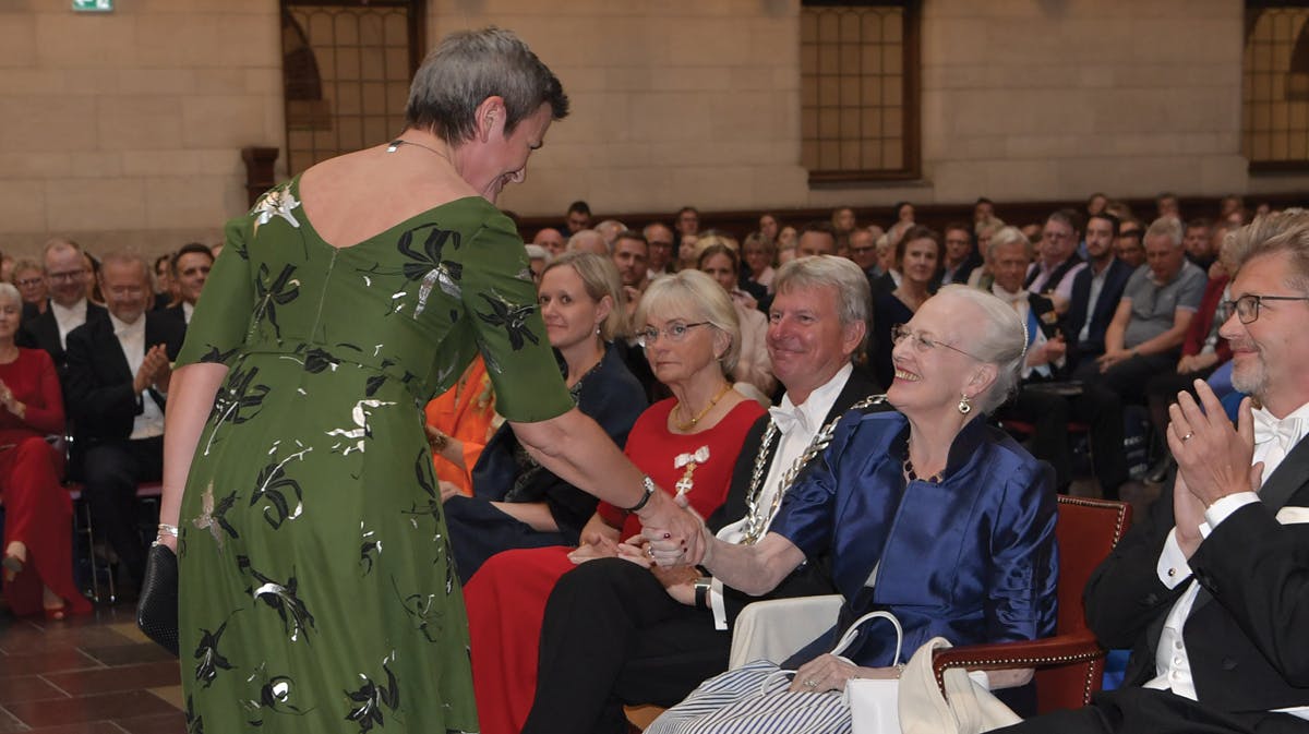 Margrethe Vestager, dronning Margrethe