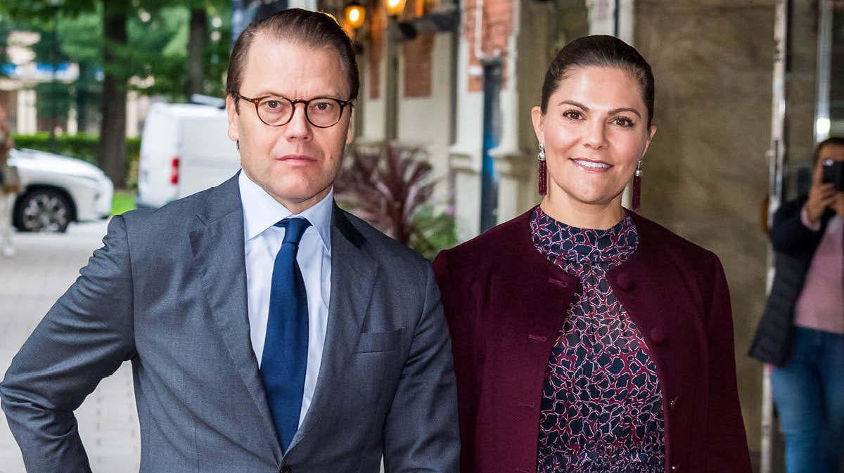 Prins Daniel og kronprinsesse Victoria.&nbsp;