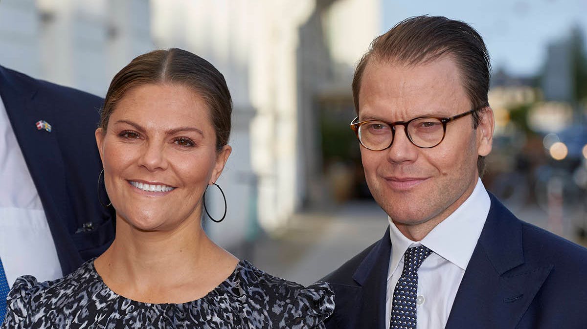 Kronprinsesse Victoria og prins Daniel. 