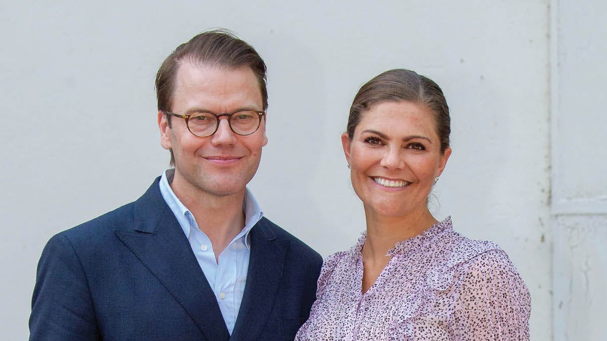 Prins Daniel og kronprinsesse Victoria. 