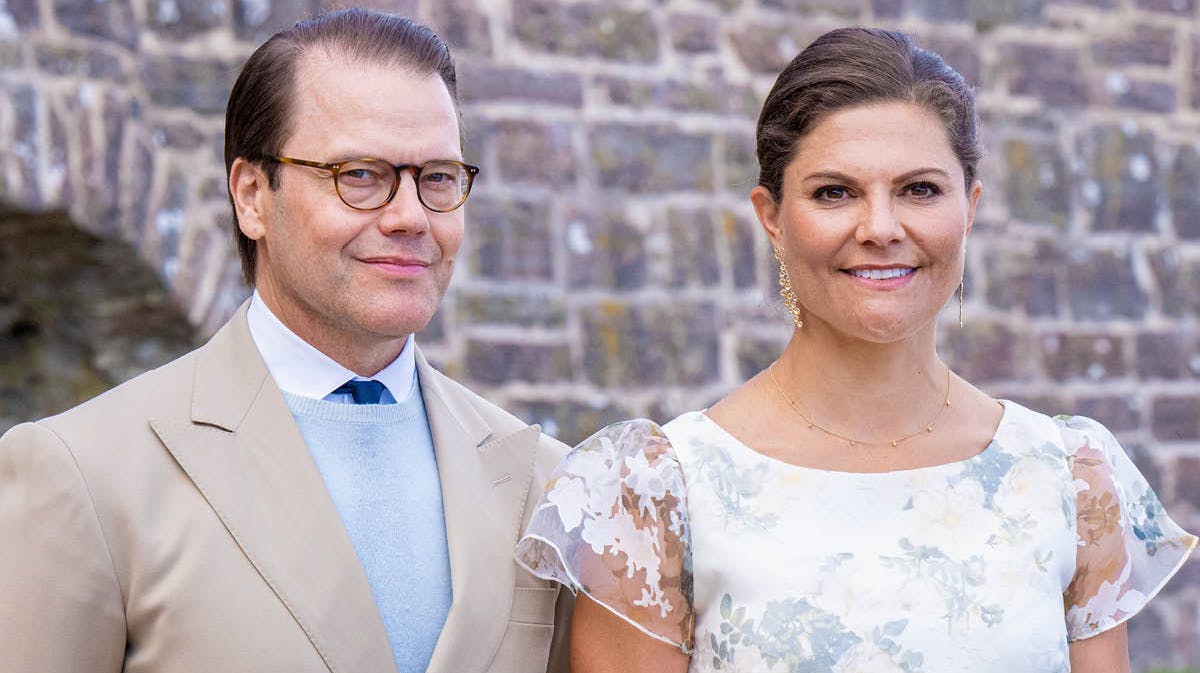 Prins Daniel og kronprinsesse Victoria. 