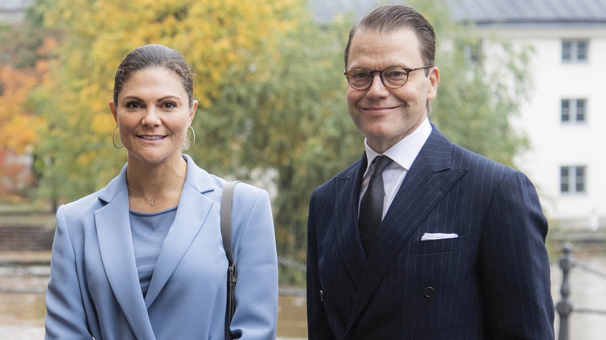 Kronprinsesse Victoria og prins Daniel.
