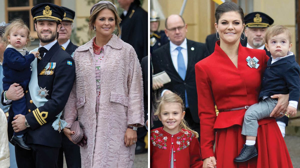 Kronprinsesse Victoria og prinsesse Madeleine