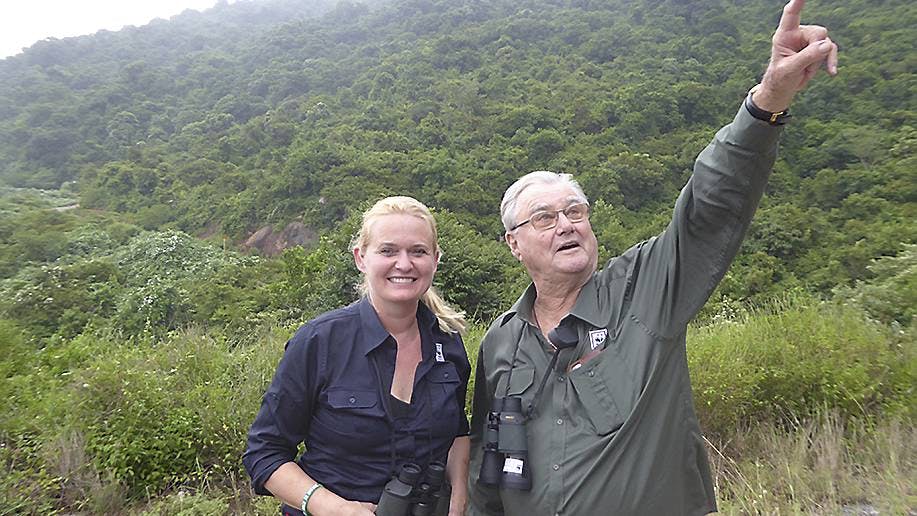 Prins Henrik var i Vietnam med WWF