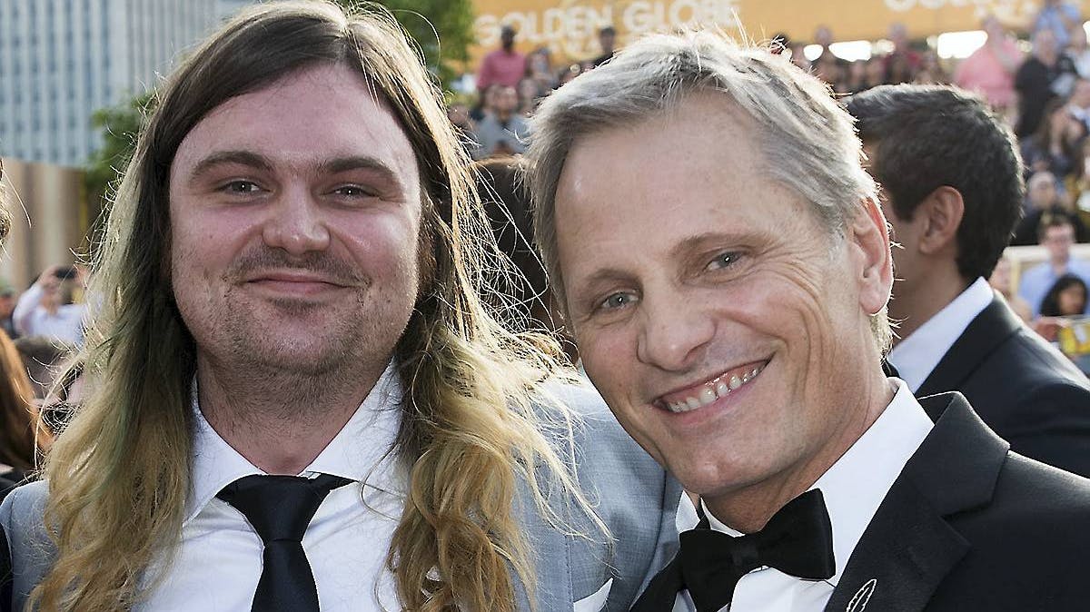 Henry Blake Mortensen og Viggo Mortensen.